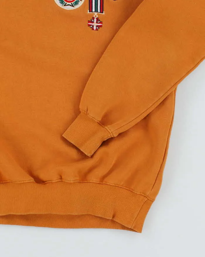 Vintage 2000's Dolce & Gabbana Medals Embroidered Sweatshirt - XL sold by Rokit product image thumbnail 4