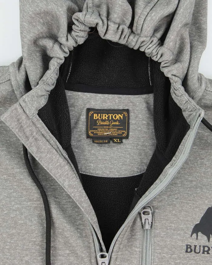 Vintage 2000's Burton Snowboards Oversized Zip Up Hoodie - XL sold by Rokit product image thumbnail 5