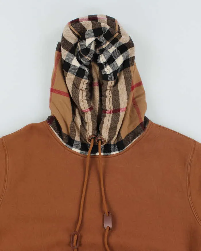 Vintage 2000's Burberry Nova Check Hoodie - L sold by Rokit product image thumbnail 3