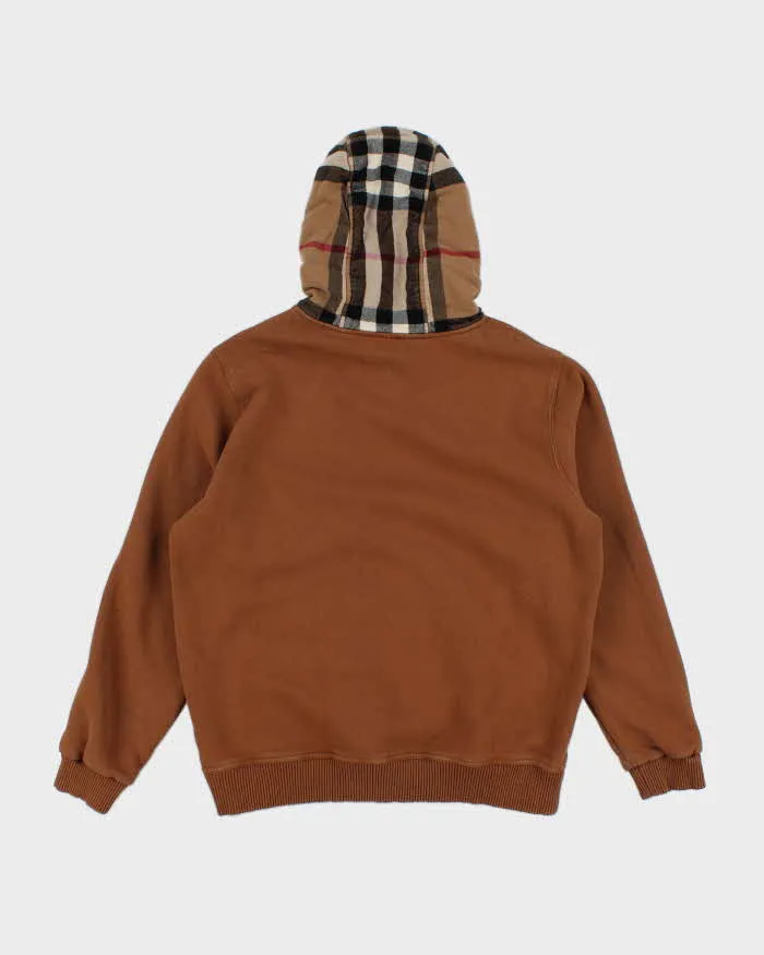 Vintage 2000's Burberry Nova Check Hoodie - L sold by Rokit product image thumbnail 2