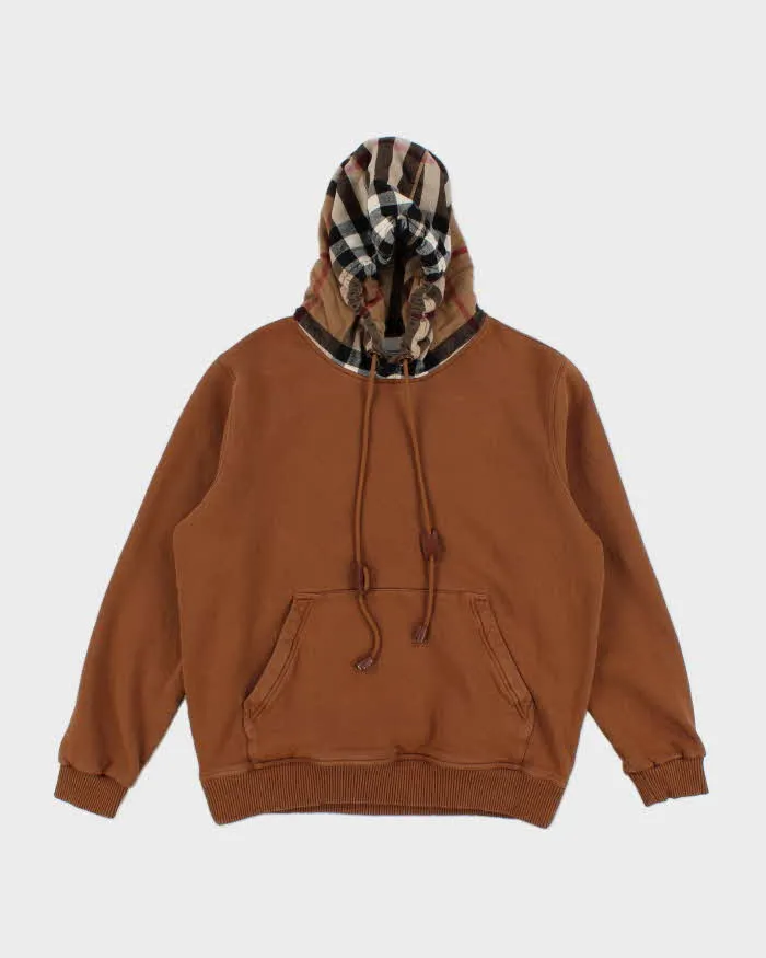 Vintage 2000's Burberry Nova Check Hoodie - L sold by Rokit