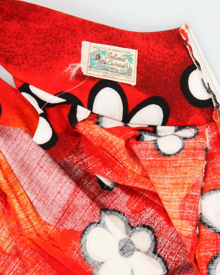 Vintage 70s Island Casuals Hawaiian Maxi Dress - M sold by Rokit product image thumbnail 5