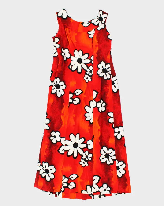 Vintage 70s Island Casuals Hawaiian Maxi Dress - M sold by Rokit