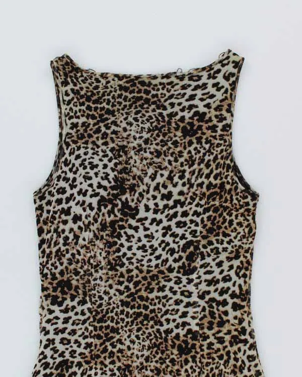 Y2k 00s Mexx Leopard Print Dress - L sold by Rokit product image thumbnail 4