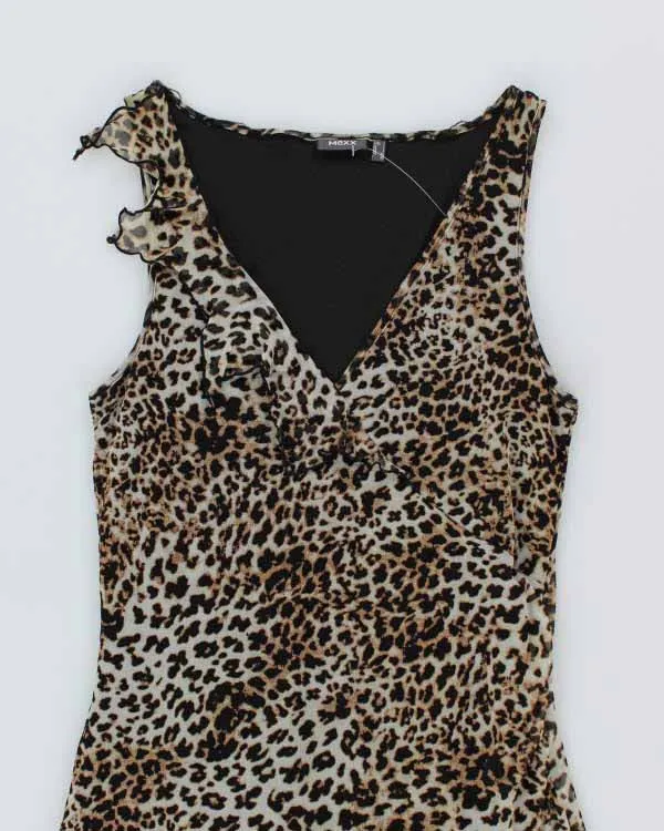 Y2k 00s Mexx Leopard Print Dress - L sold by Rokit product image thumbnail 3