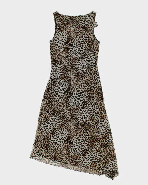 Y2k 00s Mexx Leopard Print Dress - L sold by Rokit product image thumbnail 2