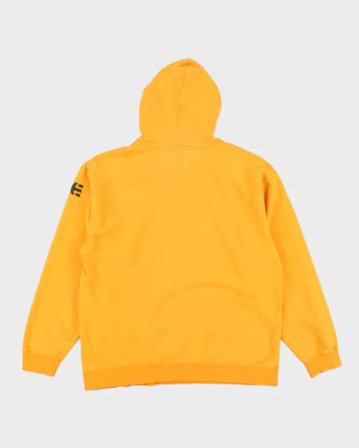 Vintage 2000's Etnies Centre Logo Hoodie - L sold by Rokit product image thumbnail 2