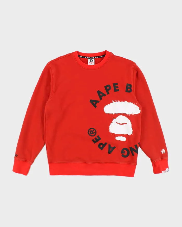 Vintage Aape By A Bathing Ape Sweatshirt - M sold by Rokit