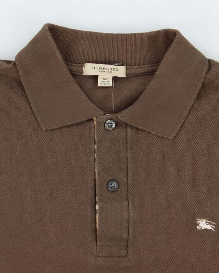Vintage 2000's Burberry Small Logo Polo Shirt - XS sold by Rokit product image thumbnail 5