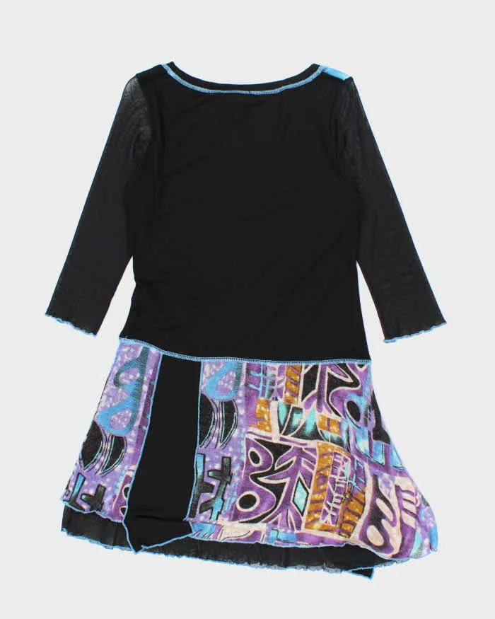 Vintage Y2k 00s Dzhavael Patchwork Dress - M sold by Rokit product image thumbnail 2