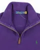 Vintage Ralph Lauren Purple Quarter-Zip Jumper - L sold by Rokit