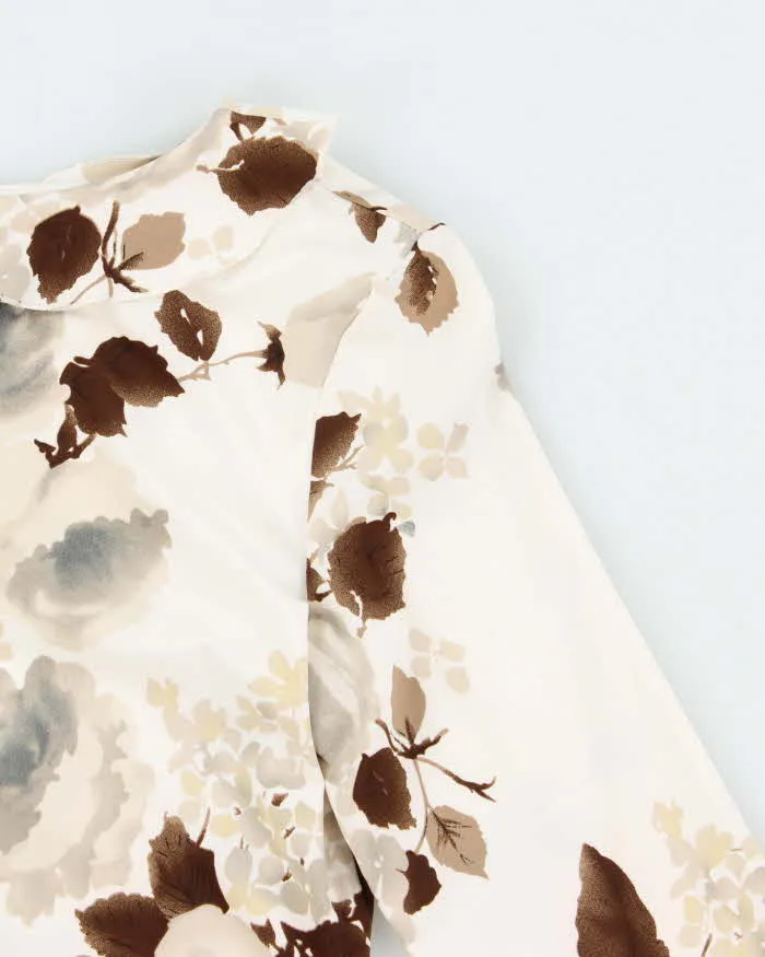 Vintage Y2k 00s Floral Ruffle Top - S sold by Rokit product image thumbnail 5