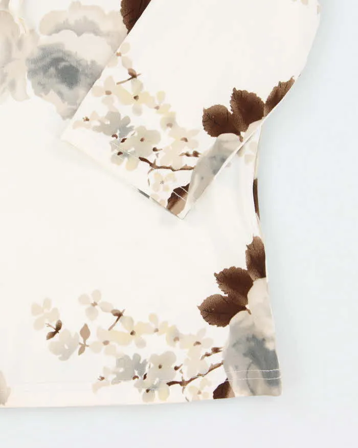 Vintage Y2k 00s Floral Ruffle Top - S sold by Rokit product image thumbnail 4