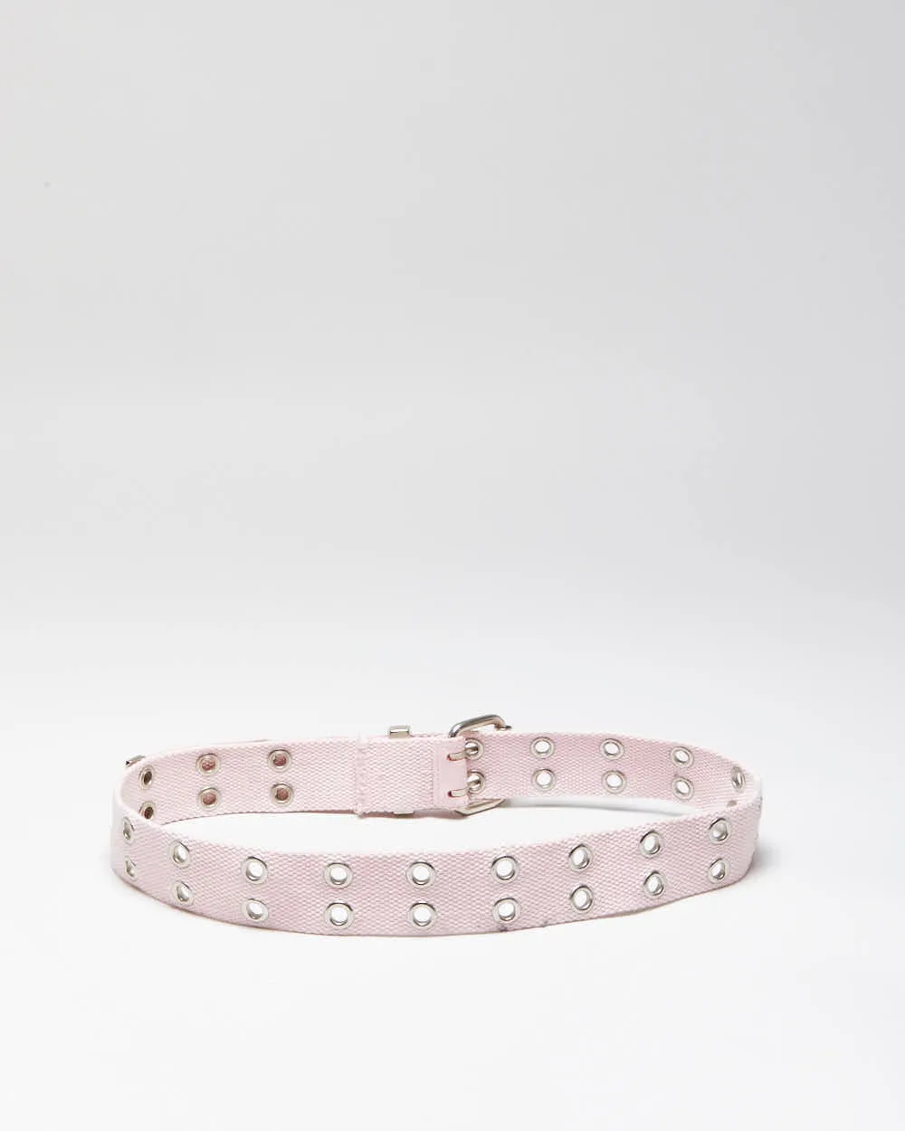 Vintage Y2k 00s Pink Eyelet Belt - O/S sold by Rokit product image thumbnail 3