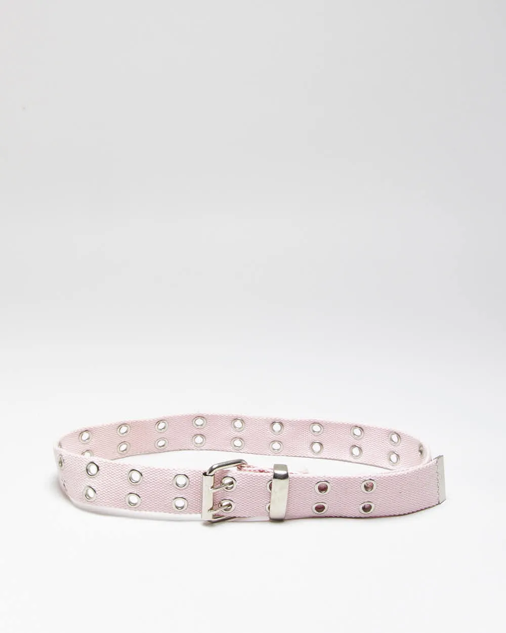 Vintage Y2k 00s Pink Eyelet Belt - O/S sold by Rokit product image thumbnail 2