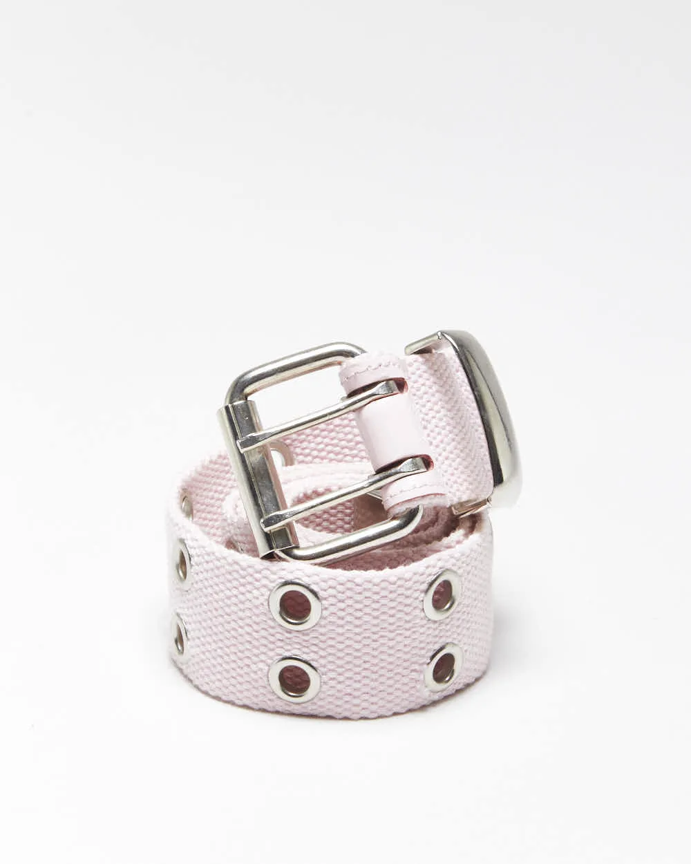Vintage Y2k 00s Pink Eyelet Belt - O/S sold by Rokit