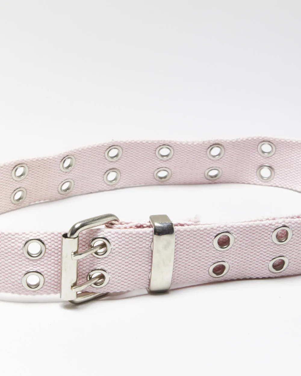 Vintage Y2k 00s Pink Eyelet Belt - O/S sold by Rokit product image thumbnail 5