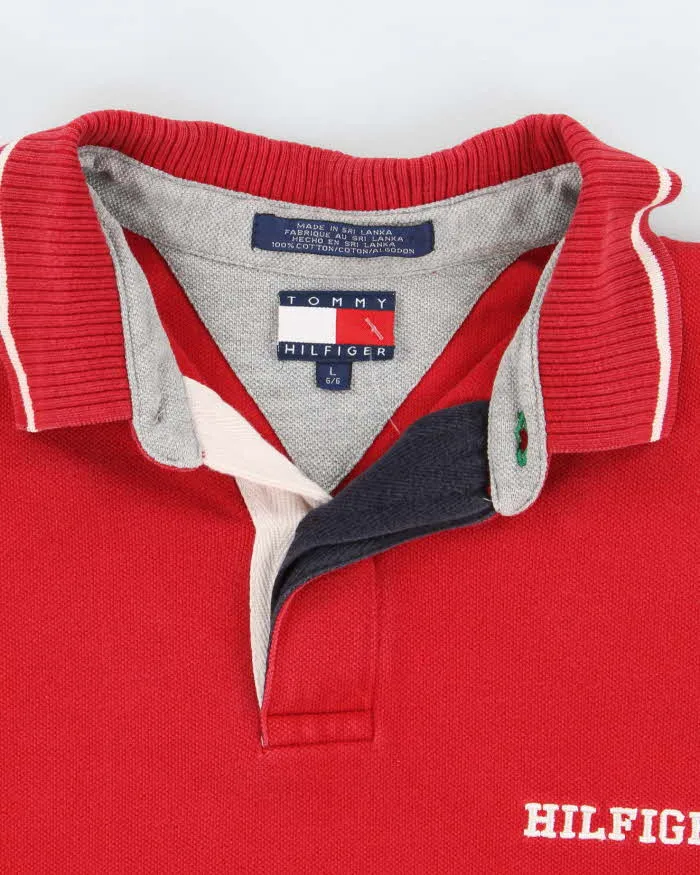 Vintage Y2K Tommy Hilfiger Embroidered Logo Polo Shirt - L sold by Rokit product image thumbnail 5