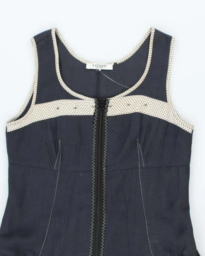 Vintage Y2k 00s Vitrin Design Zip-Up Parachute Dress - M sold by Rokit product image thumbnail 3