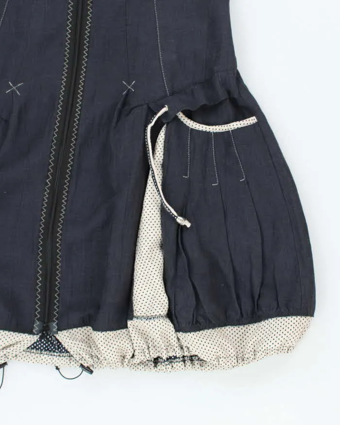 Vintage Y2k 00s Vitrin Design Zip-Up Parachute Dress - M sold by Rokit product image thumbnail 4