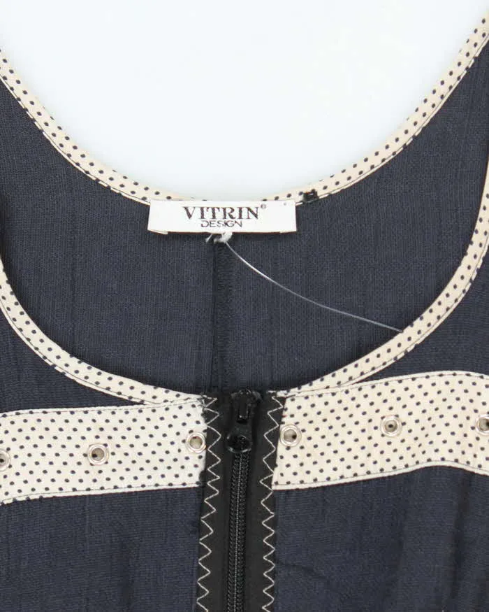 Vintage Y2k 00s Vitrin Design Zip-Up Parachute Dress - M sold by Rokit product image thumbnail 5