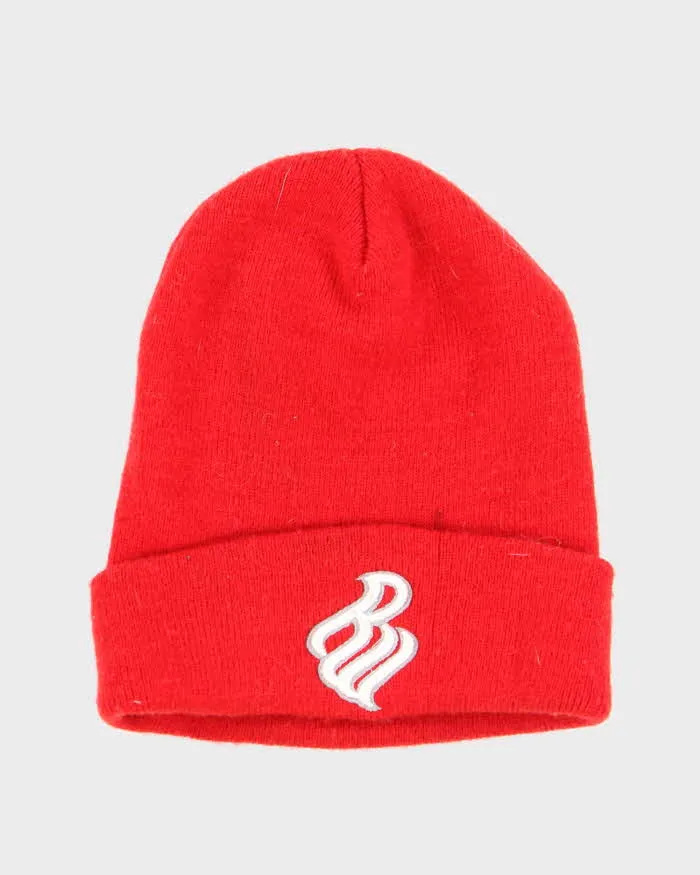 Vintage Y2K Rocawear Embroidered Logo Beanie - OS sold by Rokit