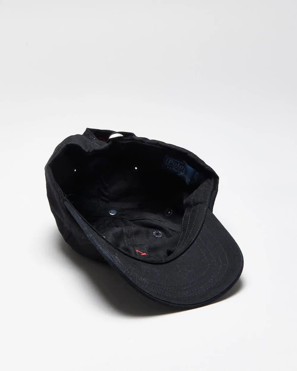 Vintage Polo By Ralph Lauren Black Baseball Cap - O/S sold by Rokit product image thumbnail 5