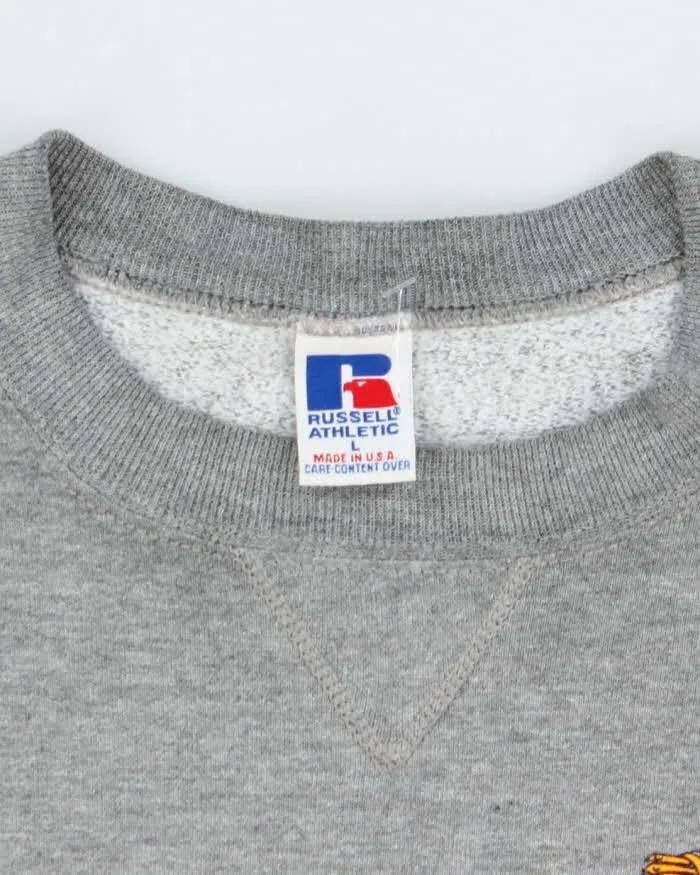 Vintage 2000's Russell Athletic Trojan's Small Graphic Sweatshirt - L sold by Rokit product image thumbnail 5