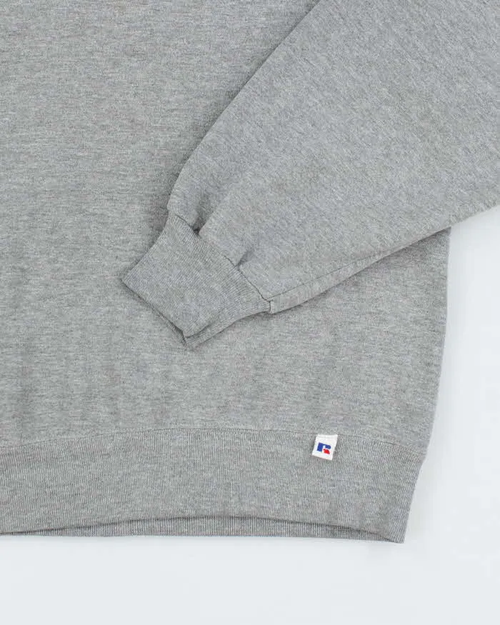 Vintage 2000's Russell Athletic Trojan's Small Graphic Sweatshirt - L sold by Rokit product image thumbnail 4