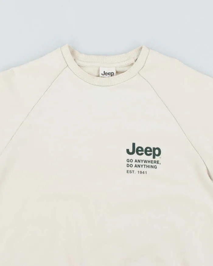 Vintage Y2K Jeep Go Anywhere Graphic Sweatshirt - L sold by Rokit product image thumbnail 3