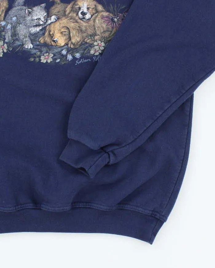 Vintage 2000's Northern Reflections Animals Graphic Sweatshirt - M sold by Rokit product image thumbnail 4