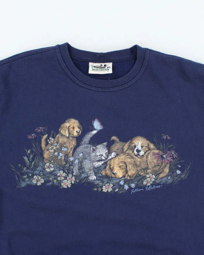 Vintage 2000's Northern Reflections Animals Graphic Sweatshirt - M sold by Rokit product image thumbnail 3