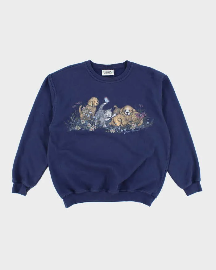 Vintage 2000's Northern Reflections Animals Graphic Sweatshirt - M sold by Rokit