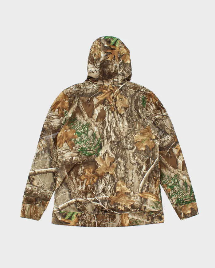 Vintage Y2K Women's Real Tree Embroidered Logo Camouflage Hoodie - M sold by Rokit product image thumbnail 2