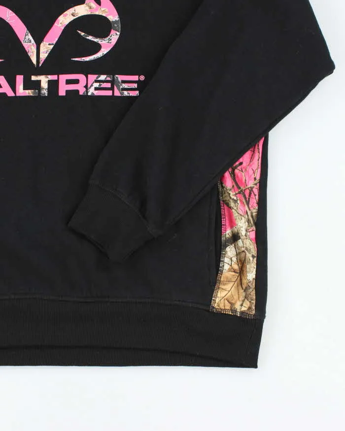 Vintage Y2K Women's Real Tree Pink Camouflage Logo Hoodie - M sold by Rokit product image thumbnail 4