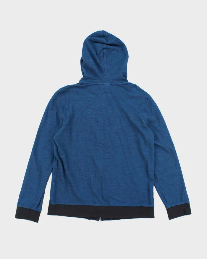 Vintage Y2K Armani Exchange Lightweight Zip Up Hoodie - L sold by Rokit product image thumbnail 2