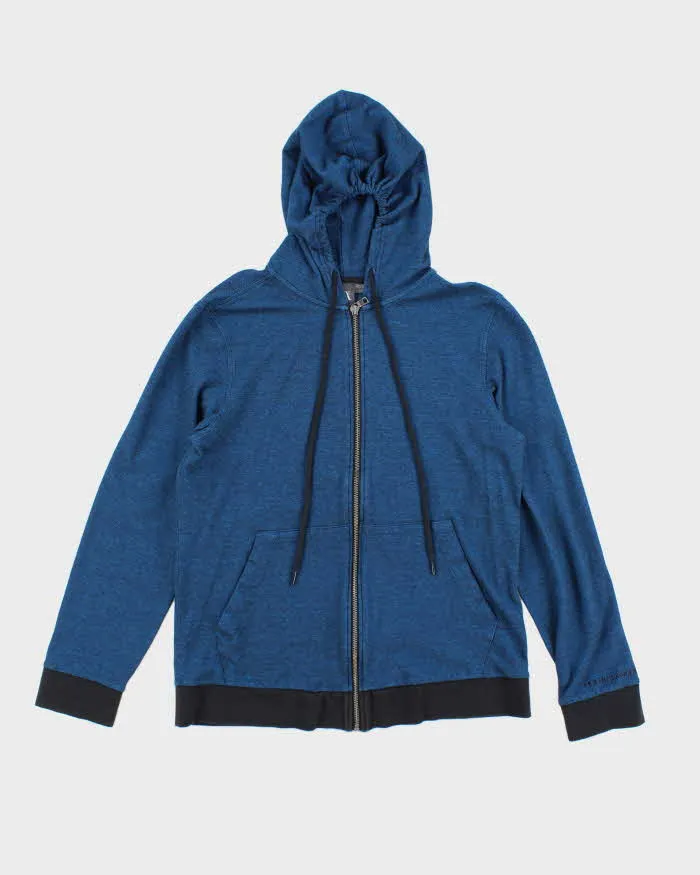 Vintage Y2K Armani Exchange Lightweight Zip Up Hoodie - L sold by Rokit
