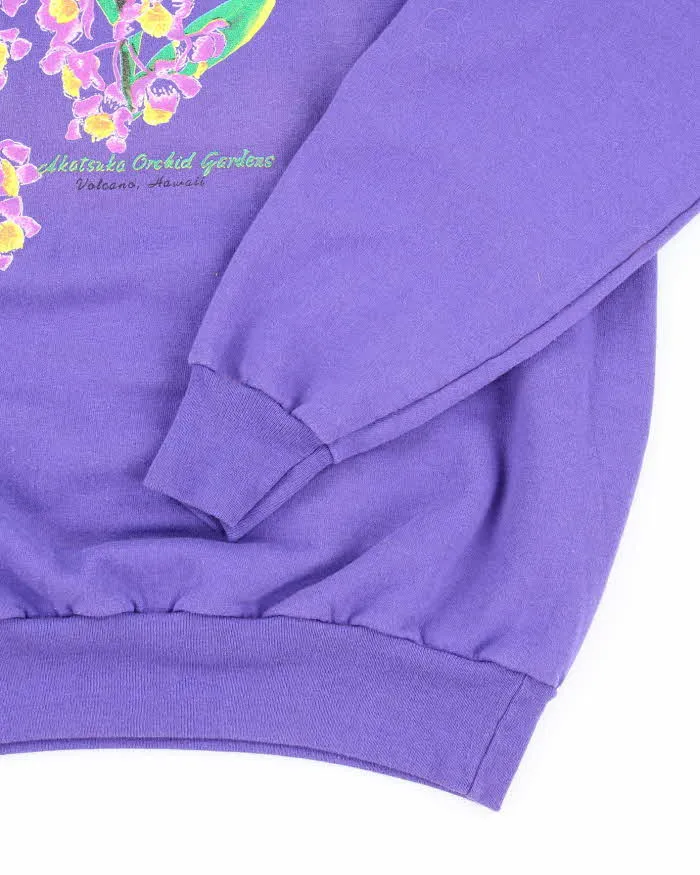 Vintage Akatuska Orchard Gardens Hawaii Sweatshirt - XL sold by Rokit product image thumbnail 4