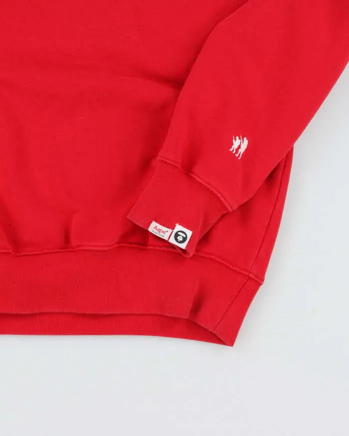 Vintage 2000's AAPE by Bathing Ape Graphic Print Sweatshirt - L sold by Rokit product image thumbnail 4