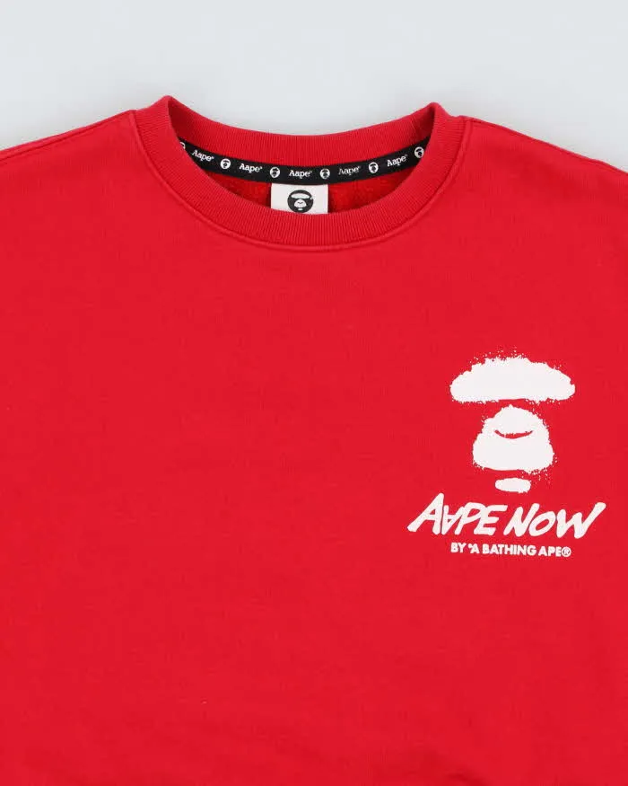 Vintage 2000's AAPE by Bathing Ape Graphic Print Sweatshirt - L sold by Rokit product image thumbnail 3