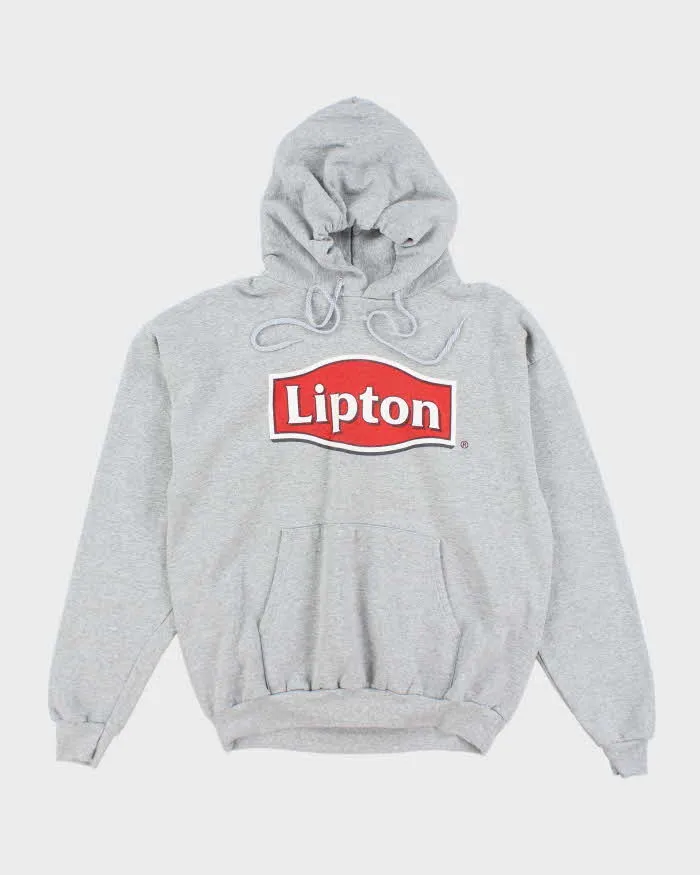 Vintage 90's Lipton Tea Oversized Hoodie - L sold by Rokit