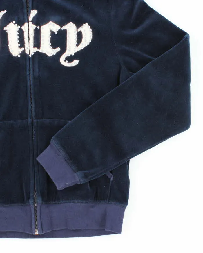 Vintage Y2k 00s Juicy Couture Zip-Up Hoodie - L sold by Rokit product image thumbnail 4