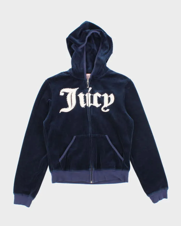 Vintage Y2k 00s Juicy Couture Zip-Up Hoodie - L sold by Rokit
