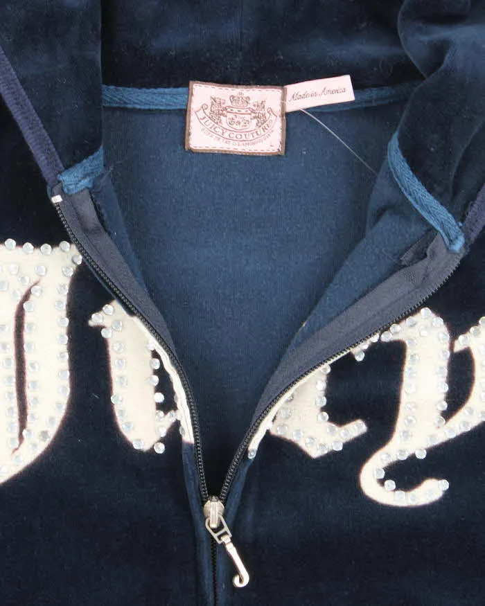 Vintage Y2k 00s Juicy Couture Zip-Up Hoodie - L sold by Rokit product image thumbnail 5