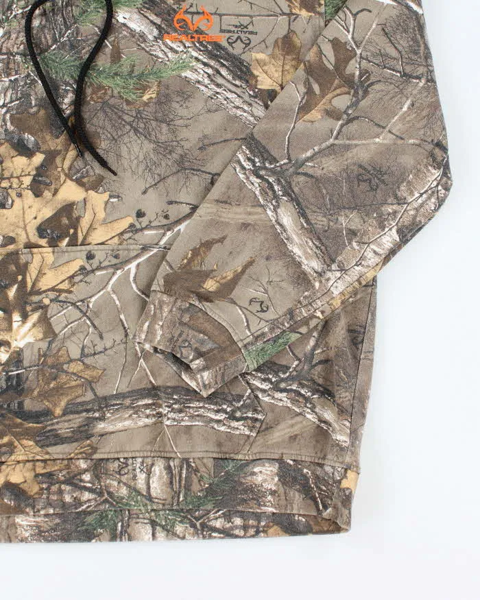 Vintage Y2K Real Tree Camouflage Hoodie - L sold by Rokit product image thumbnail 4
