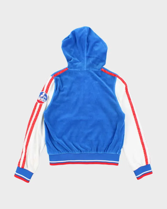 Vintage Y2K Women's Hardwood Classics New York Nets Zip Up Hoodie - S sold by Rokit product image thumbnail 2