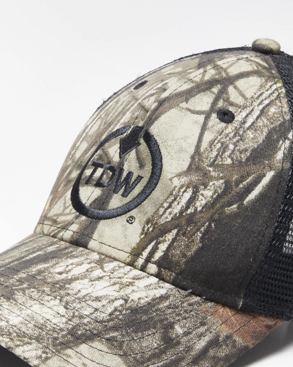 Vintage Y2K Embroidered Real Tree Camouflage Trucker Cap - OS sold by Rokit product image thumbnail 4