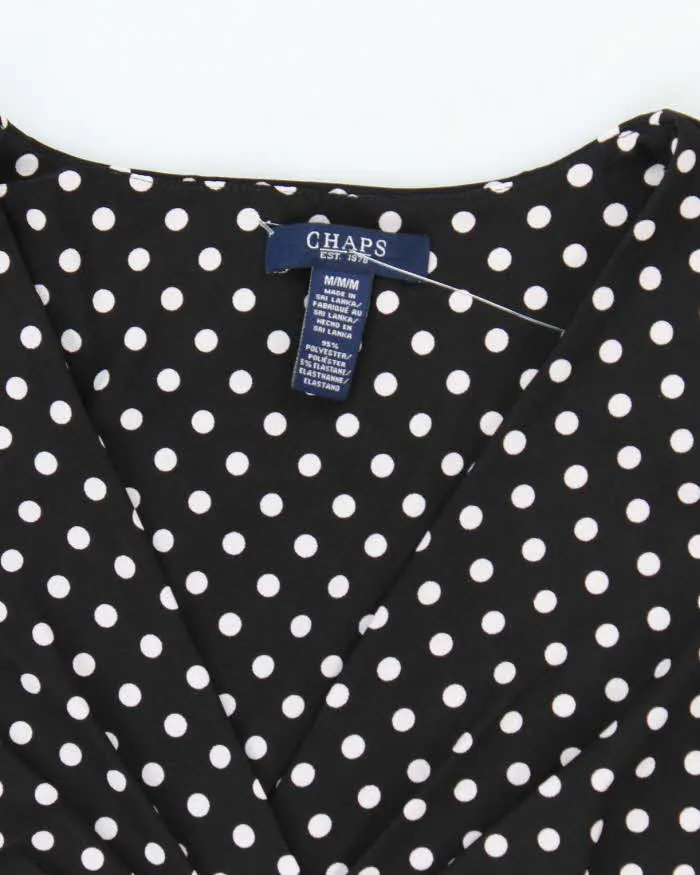 Vintage 00s Chaps Polka Dot Dress - M sold by Rokit product image thumbnail 5