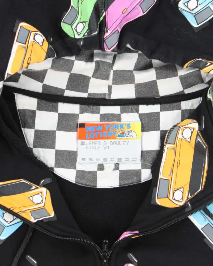 Vintage 2000's New York's Lottery All Over Print Hoodie - L sold by Rokit product image thumbnail 5