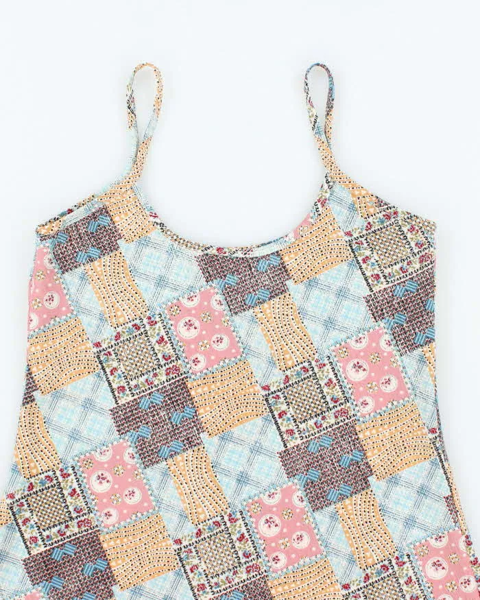 Vintage 90s Beatrys Pattern Mini Dress - S sold by Rokit product image thumbnail 4